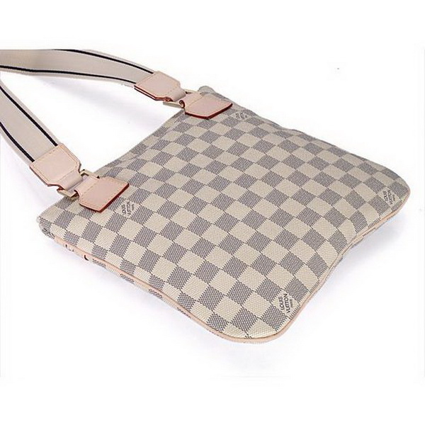 Louis Vuitton Damier Azur Canvas Pochette Bosphore N51112 Louis Vuitton Damier Azur Canvas Pochette Bosphore N51112